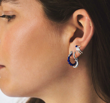 ANNA + NINA Oorbel Maan Single Luna Ring Earring