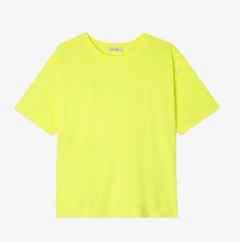 american-vintage-dames-womens-t-shirt-fizvalley-geel-fluo-mimosa