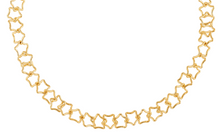anna-nina-ketting-linked-chunky-stars-necklace-gold-plated