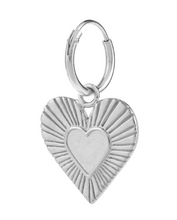 anna-nina-oorbel-single-rhapsody-love-ring-earring-zilver