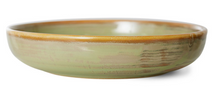hkliving-bord-chef-ceramics-deep-plate-moss-green-m