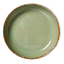 hkliving-bord-chef-ceramics-deep-plate-moss-green-m