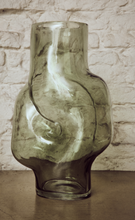 hkliving-vaas-gleam-glass-high-vase-olive