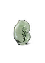 hkliving-vaas-gleam-glass-small-vase-olive-olijf