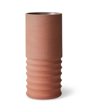 hkliving-vaas-handcarved-terracotta-tube-vase