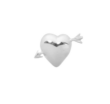 anna-nina-oorbel-single-cupid-stud-earring-silver