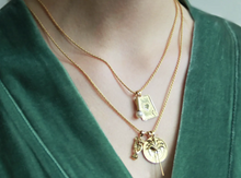 anna-nina-ketting-twisted-plain-necklace-short-goldplated