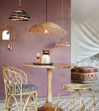 zwart lamp jute madam stoltz