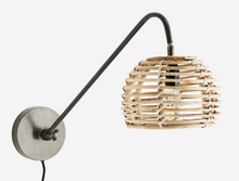 Madam Stoltz Wall Lamp Bamboo Shade