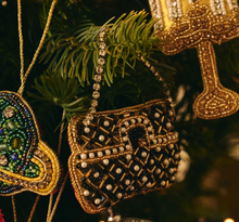 Anna + Nina Beaded Designer Bag Ornament