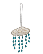 Anna + Nina Beaded Pearly Weather Ornament