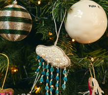 Anna + Nina Beaded Pearly Weather Ornament