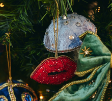 Anna + Nina Beaded Pout Ornament