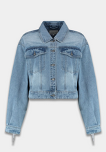 Harper & Yve Spijkerjasje Franges Denim Jacket Millow AW25N210
