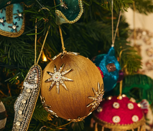 Anna + Nina  Starry Night Saffron Ornament