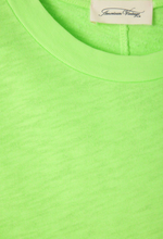 american-vintage-dames-t-shirt-fluo-groen-appel