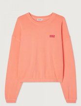 american-vintage-oranje-fluorescerend-dames-sweater-izubird-maat-s