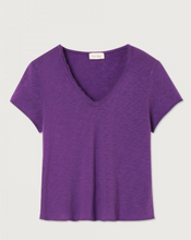 american-vintage-paars-dames-t-shirt-sonoma-ultra-violet-maat-m