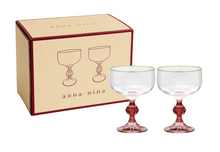 Anna + Nina Glas Harper Cocktail Glass Set of 2
