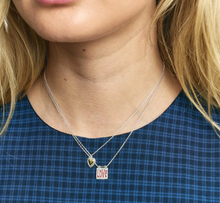 ANNA + NINA Ketting Bravery Heart Necklace Zilver