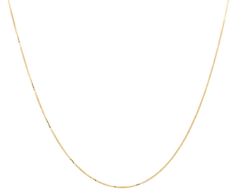 anna-nina-ketting-square-plain-necklace-medium-silver-goldplated