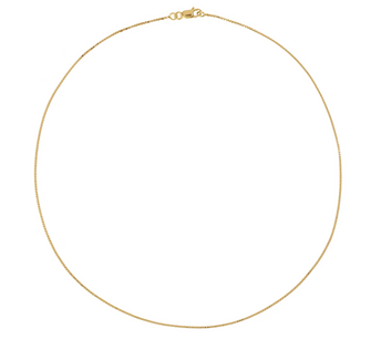 anna-nina-ketting-venetian-plain-necklace-short-gold-plated