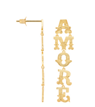 anna-nina-oorbel-single-amore-stud-gold-plated