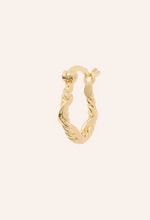 anna-nina-oorbel-single-corde-hoop-earring-gold-plated