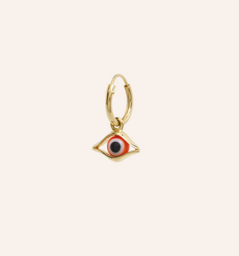 anna-nina-oorbel-single-eyes-on-you-ring-earring-gold-plated