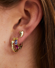 anna-nina-oorbel-single-groovy-heart-stud-earring-gold-plated