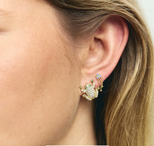 anna-nina-oorbel-single-marble-stud-gold-plated