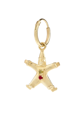 anna-nina-oorbel-single-pierrot-ring-earring-gold-plated