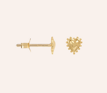 anna-nina-oorbel-single-single-bravery-heart-stud-gold-plated