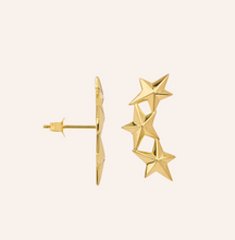 anna-nina-oorbel-single-stars-aligned-stud-gold-plated