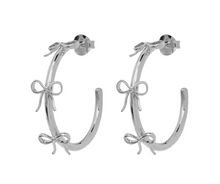 anna-nina-oorbellen-big-bow-hoop-earrings-zilver