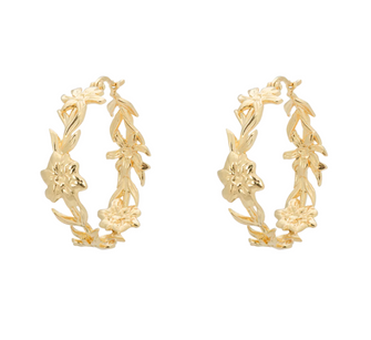 anna-nina-oorbellen-flower-crown-hoop-earrings-goldplated