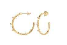 anna-nina-oorbellen-medium-lumiere-hoop-earrings-gold-plated