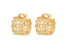 anna-nina-oorbellen-small-french-lace-hoop-earrings-gold-plated