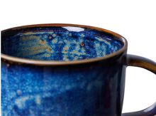 hk-living-chef-ceramics-mug-rustic-blue-koffiemok-blauw