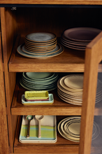 hkliving-bord-70s-ceramics-dessert-plate-vanilla-set-of-2