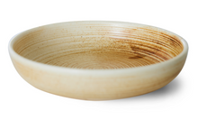 hkliving-bord-chef-ceramics-deep-plate-rustic-cream-brown-l