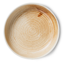  hkliving-bord-chef-ceramics-deep-plate-rustic-cream-brown-l