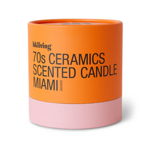 HKliving Geurkaars 70s Ceramics Scented Candle Miami