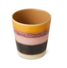 HKliving Koffie Kopje Coffee Mug 70s Ceramics Sunset