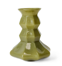 HKliving Vaas Silhouette Glass Vase Green