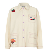 Lollys Laundry April Tussenjas Overhemd Ecru