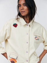 Lollys Laundry April Tussenjas Overhemd Ecru