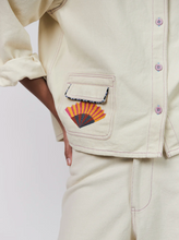 Lollys Laundry April Tussenjas Overhemd Ecru