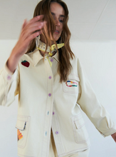 Lollys Laundry April Tussenjas Overhemd Ecru