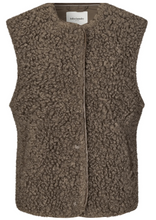 Lollys Laundry Bodywarmer VadaLL Vest Dark Mokka